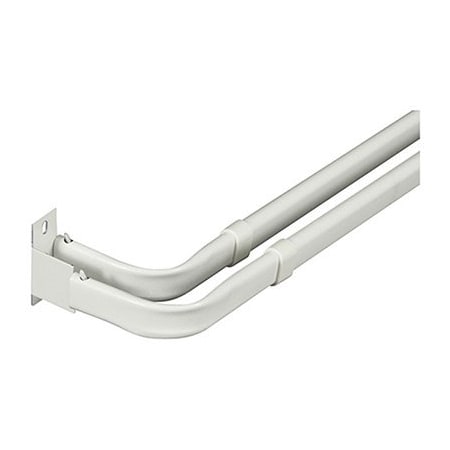 Unknown 84-120 HEDGE HD CURTAIN ROD DOUBLE KN523